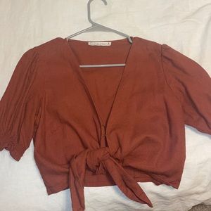 Abercrombie & Fitch Linen Top